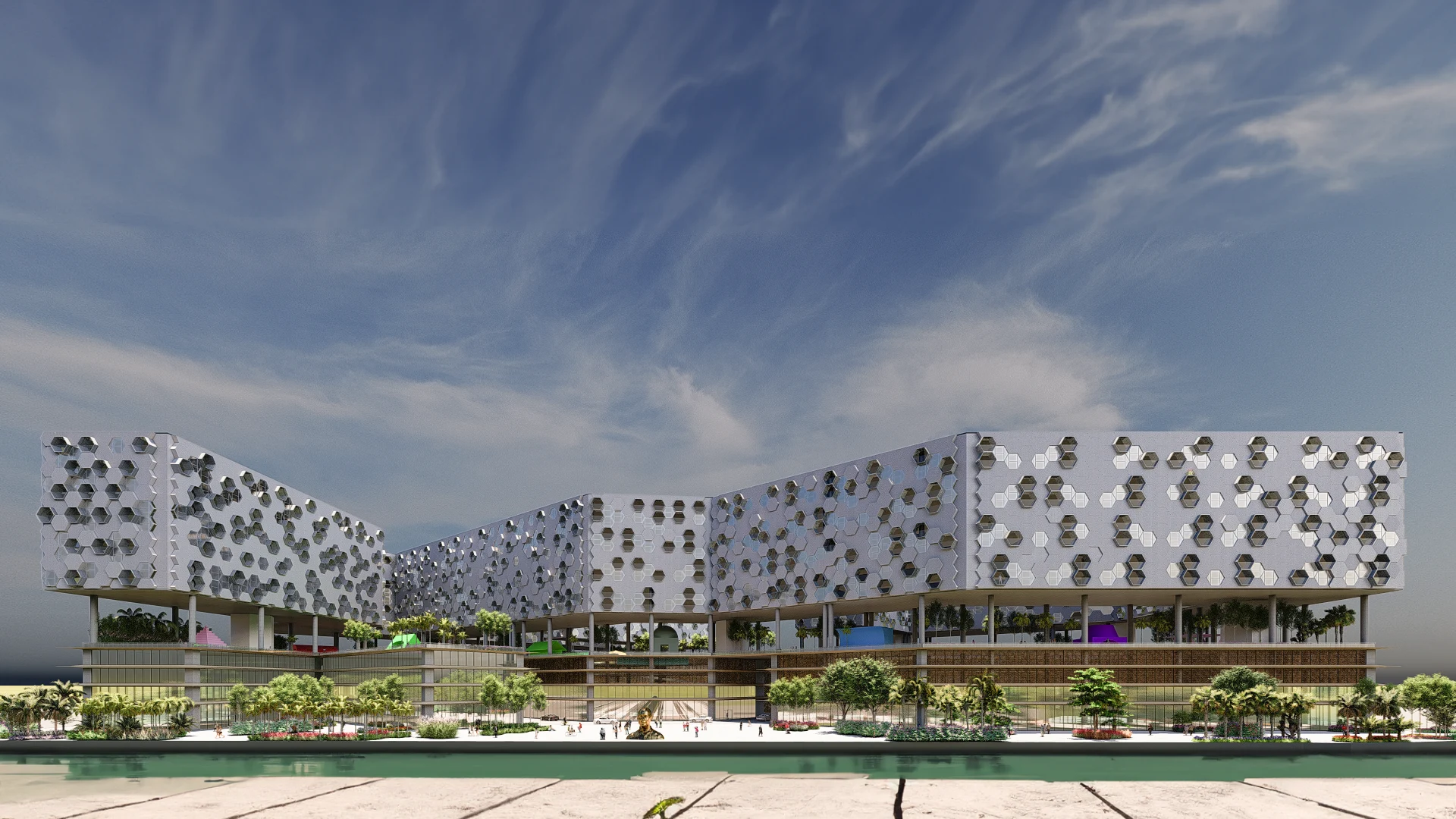 Hive — front view