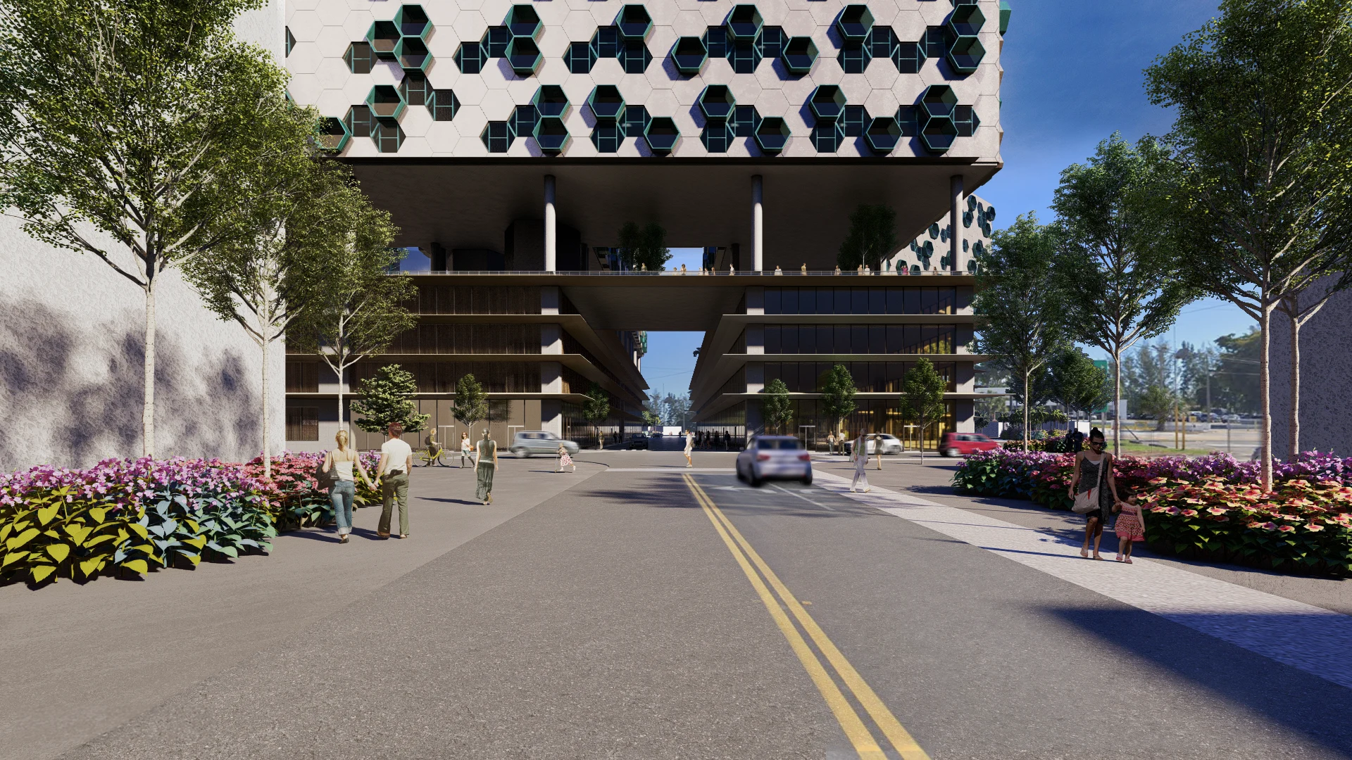 Hive — renders entrance view