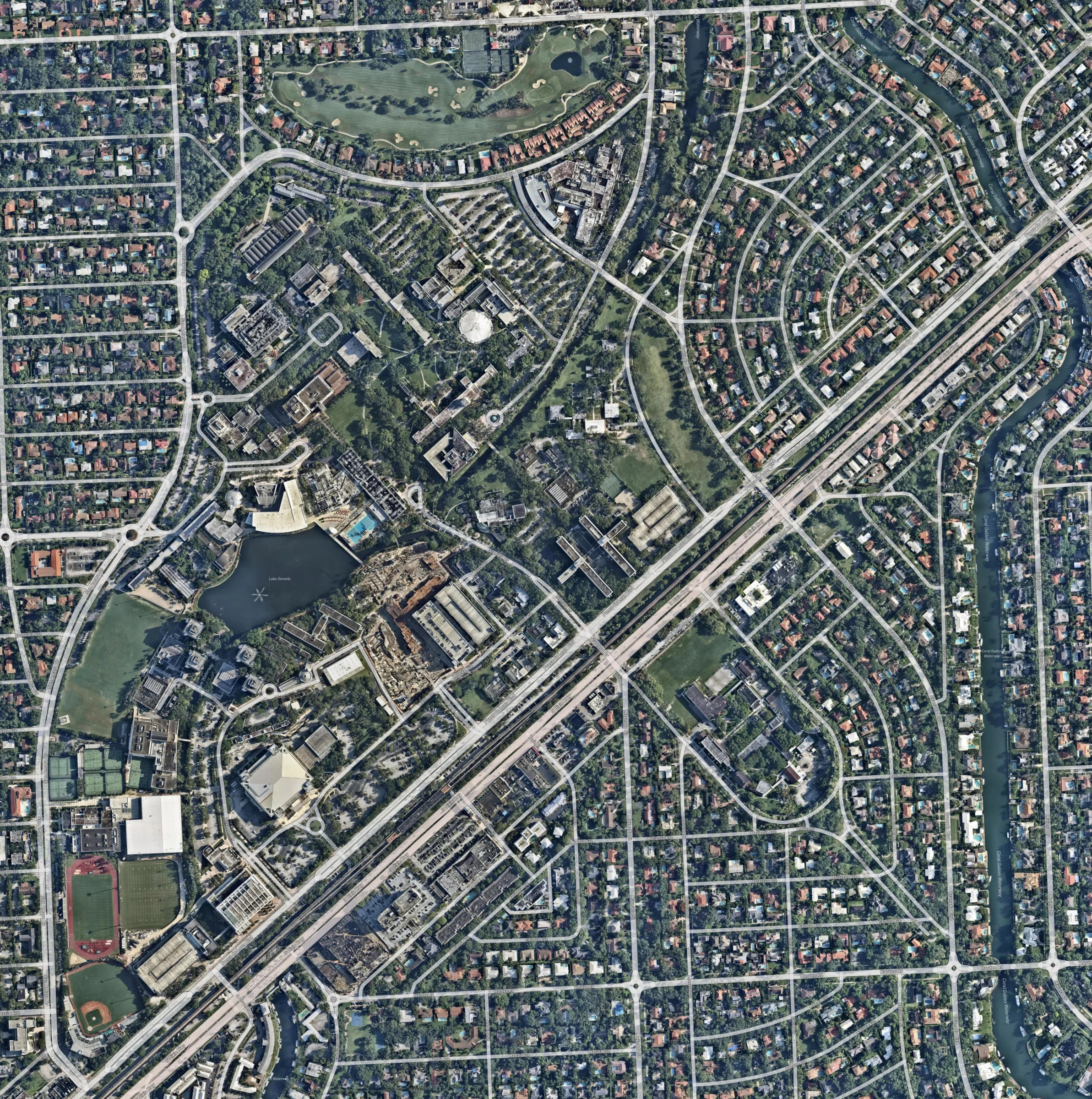 Net Zero School site context, reference view 1
