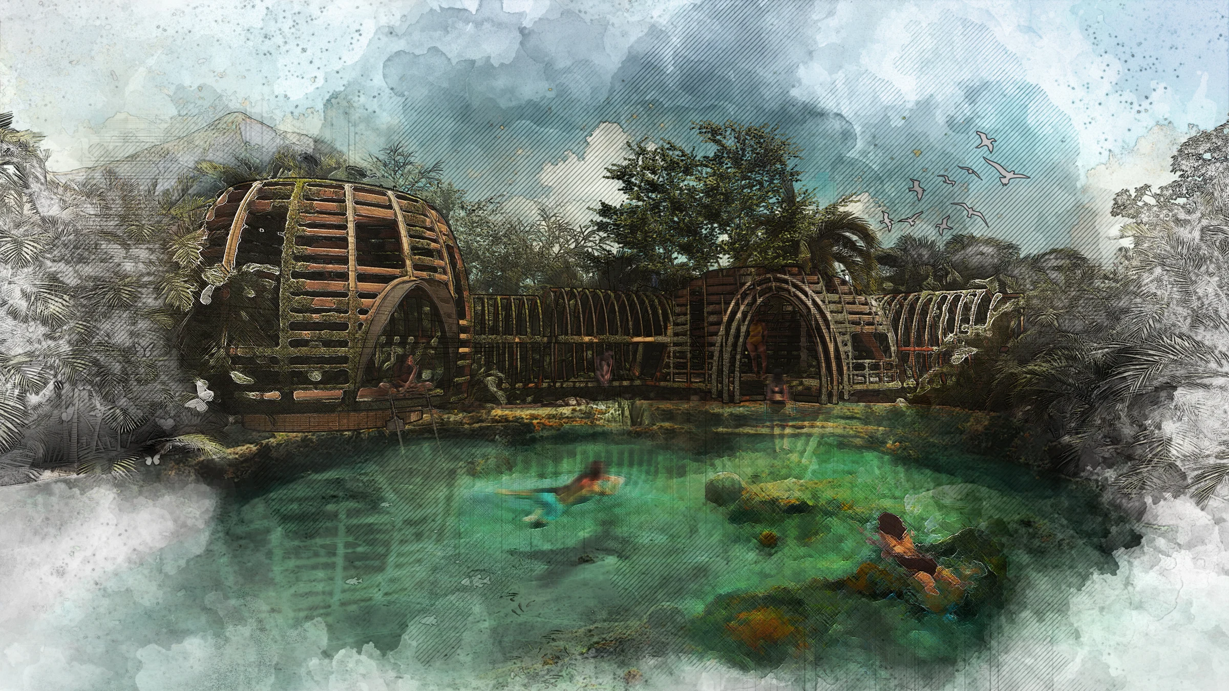 Tranquil-River — final render action