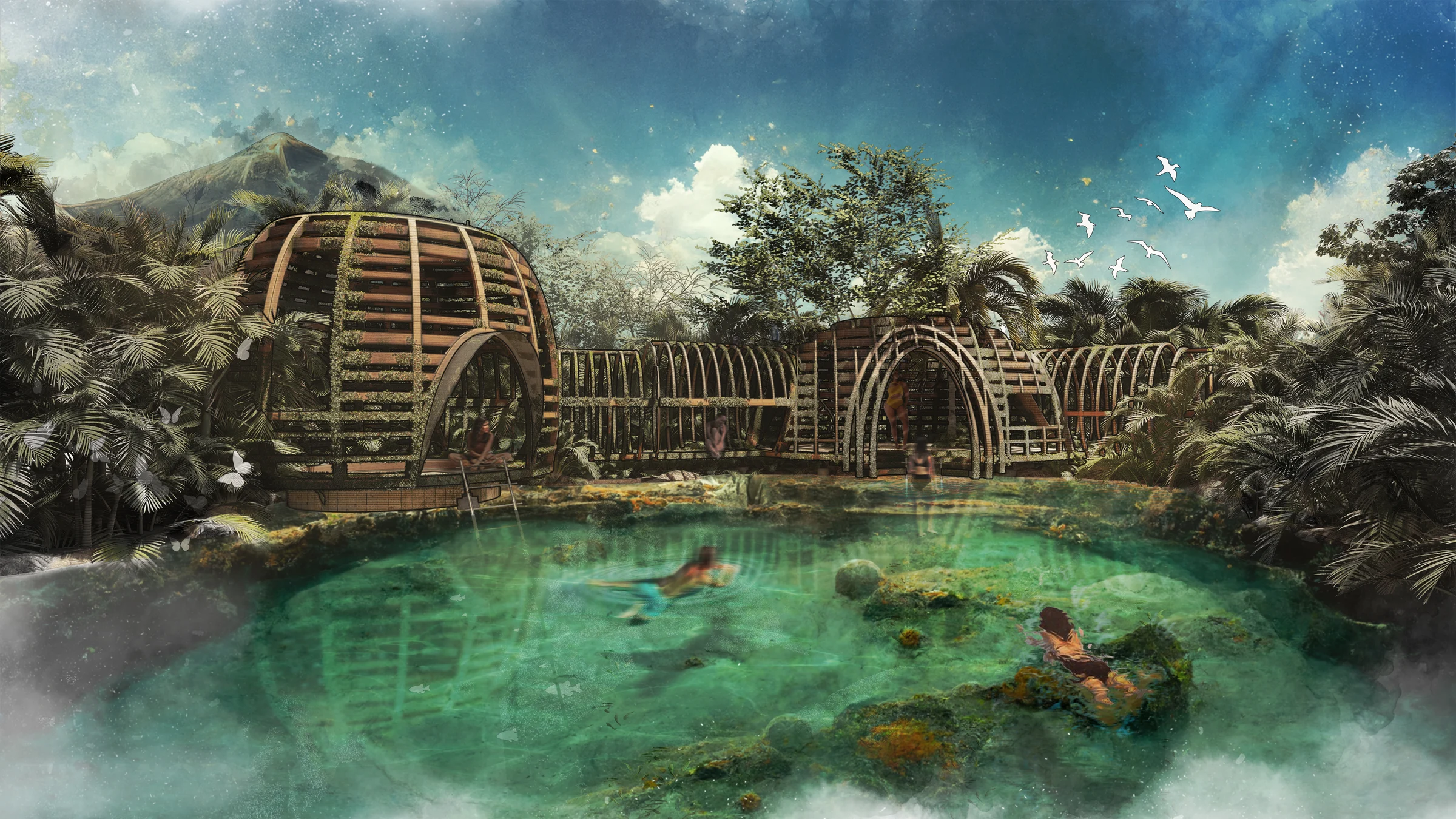 Tranquil River — render