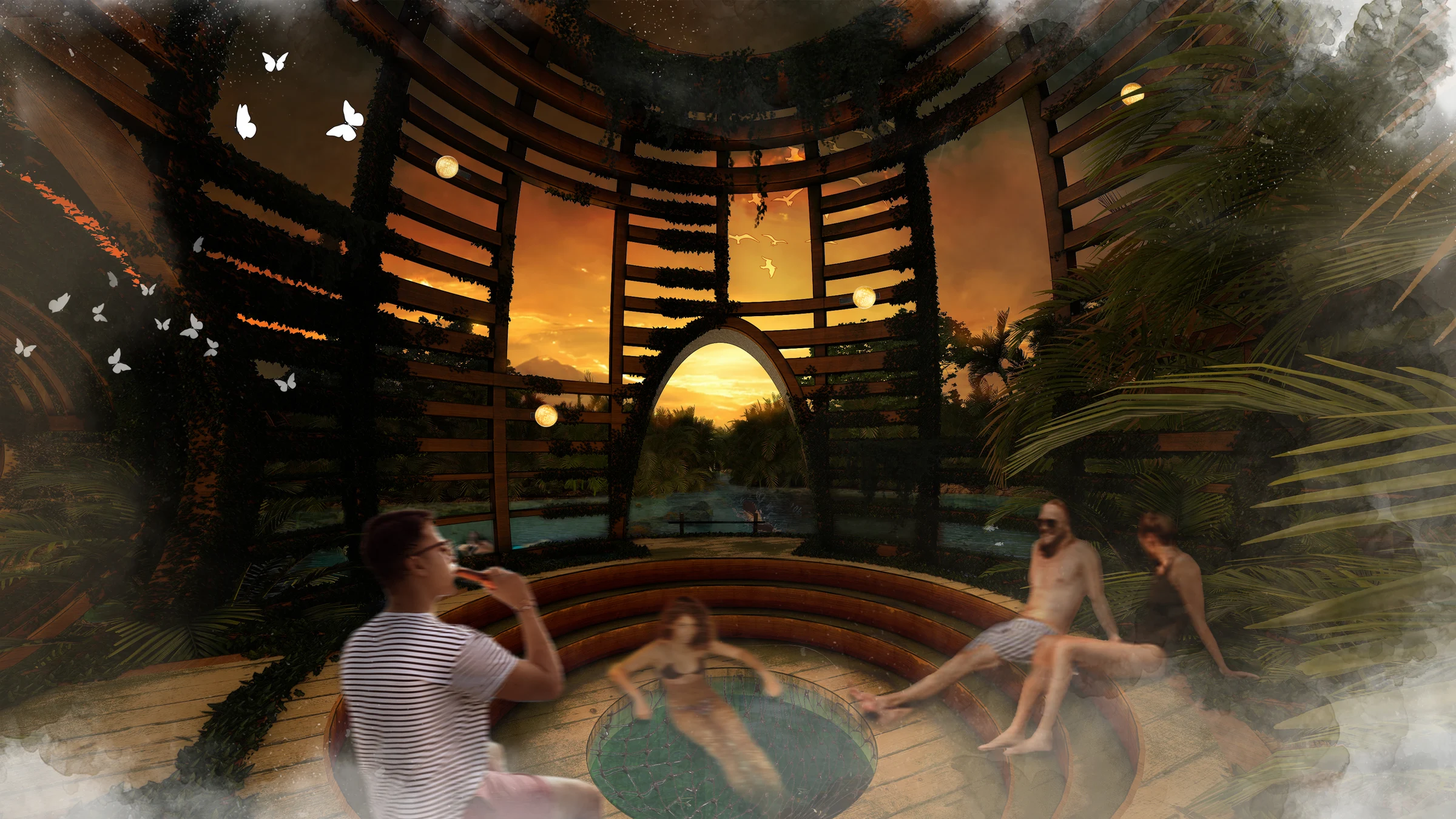 Tranquil River — Int water might render3