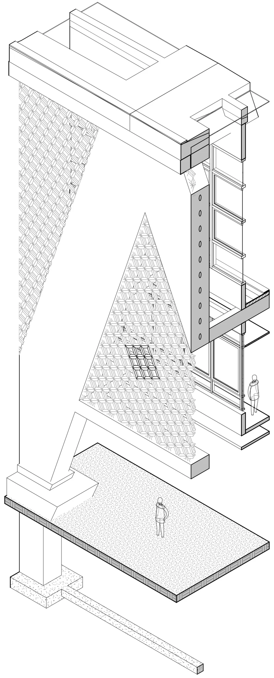 3D Wall Section