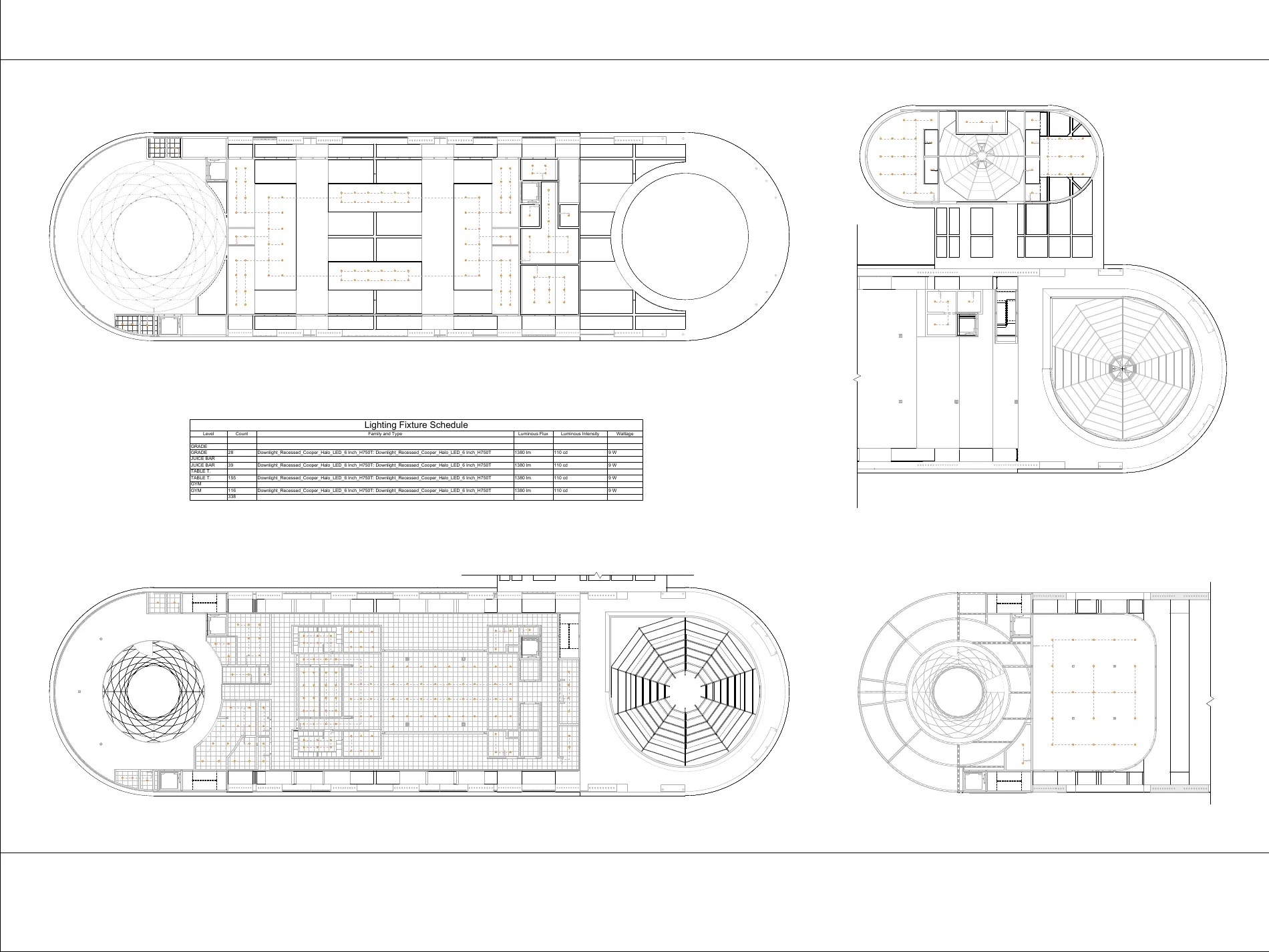 North Beach Youth Center · Sheet Ceiling Plan · page 1