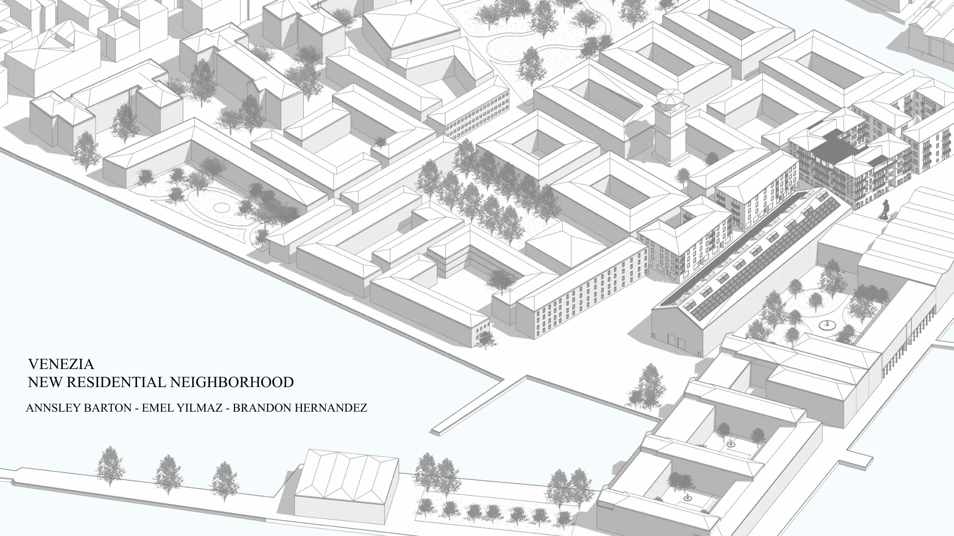 Venice Apartments · ARC305 ANNSLEY.BARTON EMEL.YILMAZ BRANDON.HERNANDEZ · page 1