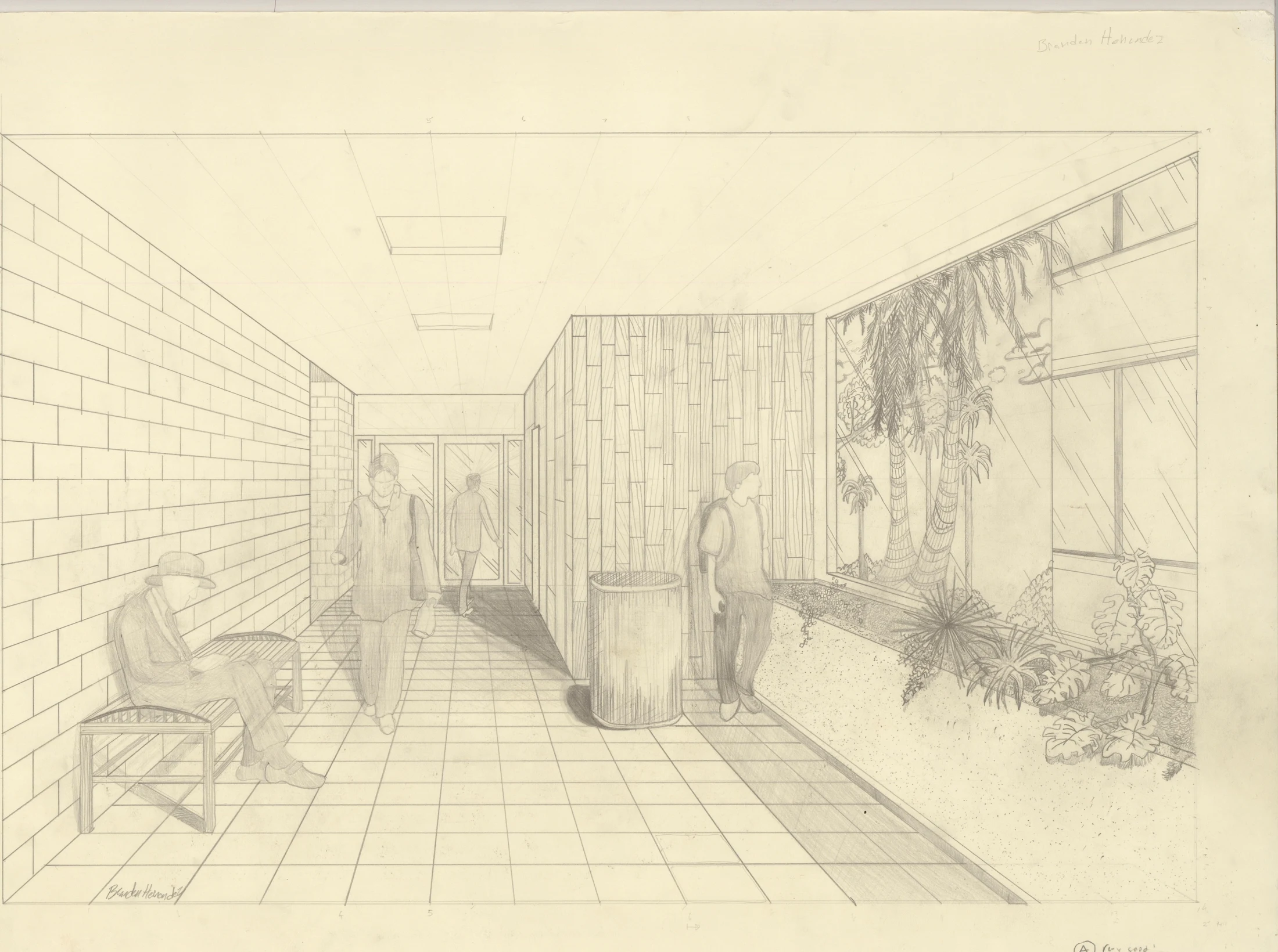 MDC Hall Drawing